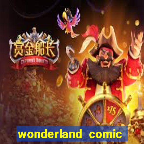 wonderland comic studio alphabet